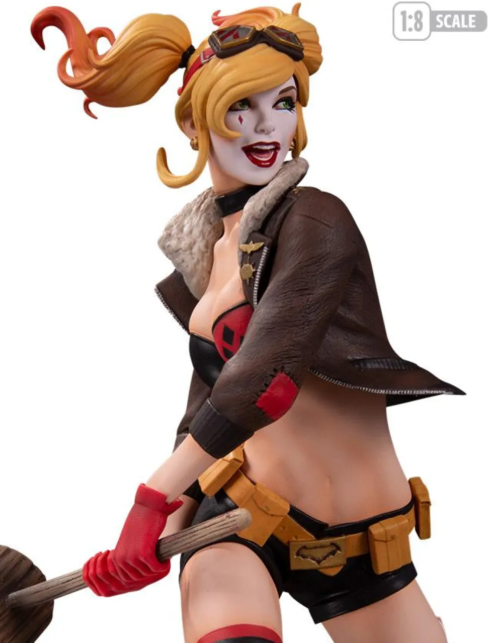 DC Bombshells - Harley Quinn (Version 2) Deluxe 13” Statue