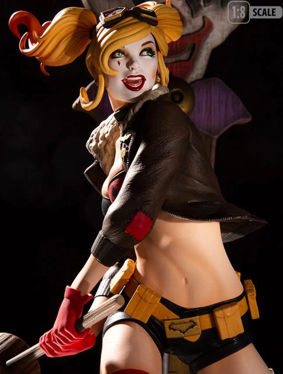 DC Bombshells - Harley Quinn (Version 2) Deluxe 13” Statue