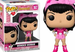 DC Bombshells - Wonder Woman Breast Cancer Awareness Pop! Vinyl Figure (Pops! with Purpose)