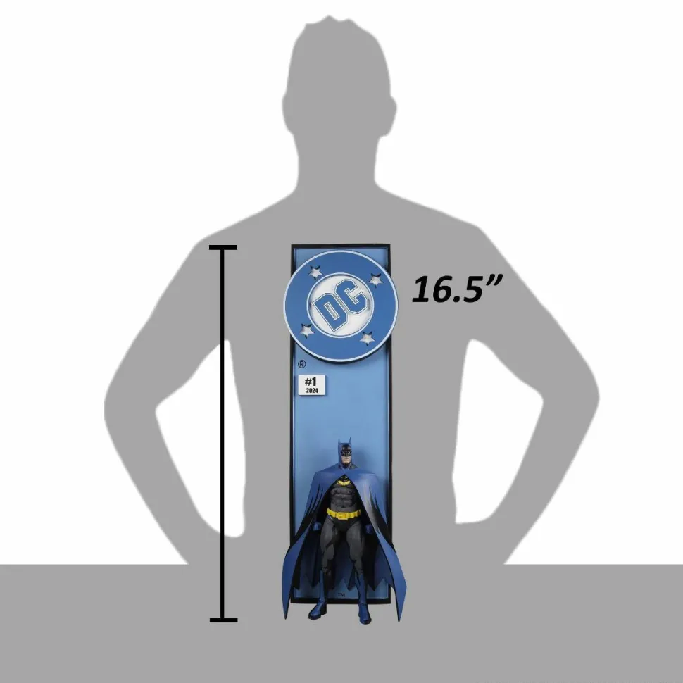 DC Comics - Batman Comic Book Corner Box 16.5" Wall Art Statue