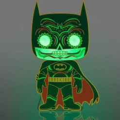 DC Comics - Batman Day of the Dead Glow-in-the-Dark 4" Enamel Pop! Pin