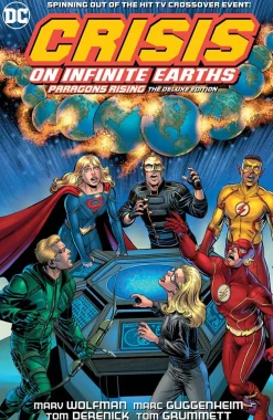 DC Comics - Crisis on Infinite Earths Paragons Rising The Deluxe Edition Hardcover Book