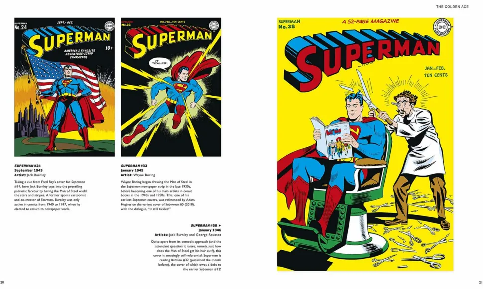 DC Comics - DC Comics Cover Art: 350 of the Greatest Covers in DC's History Hardcover Book