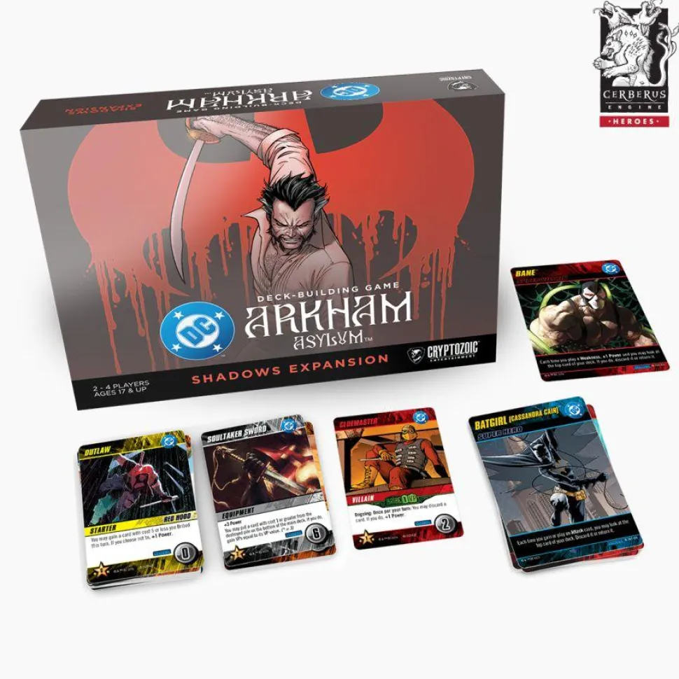 DC Comics - DC Deck-Building Game: Arkham Asylum: Shadows Expansion