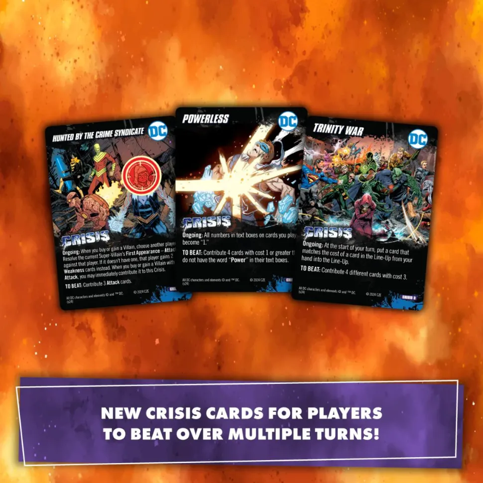 DC Comics - Deck-Building Game Crisis Collection #2 Card Game Expansion Pack
