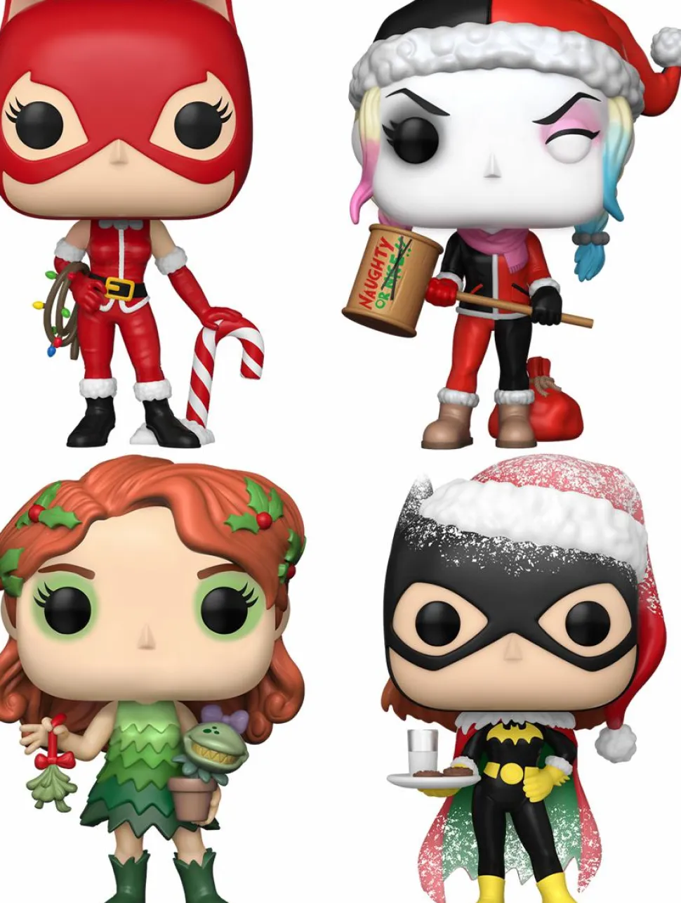 DC Comics - Gotham's Holiday Havoc Pop! Vinyl Bundle (Set of 4)