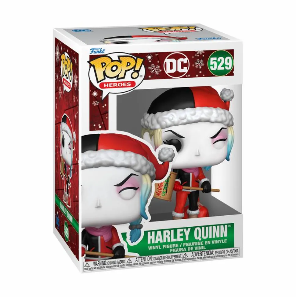 DC Comics - Harley Quinn with Naughty Mallet Holiday Pop! Vinyl Figure