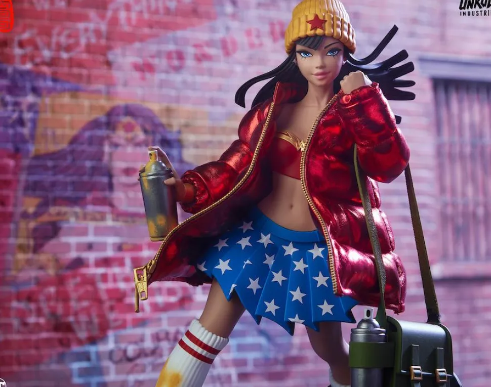 DC Comics - Hype Girl (Wonder Woman) by Designer Mimi Yoon 12" Statue
