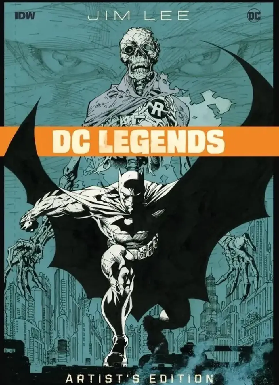 DC Comics - Jim Lee DC Legends Artist's Edition Hardcover Book