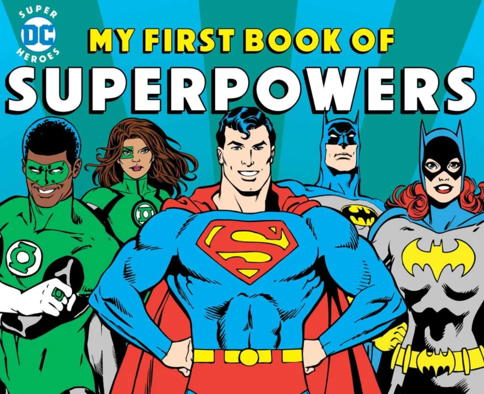 DC Comics - My First Book of Superpowers Board Book Hardcover