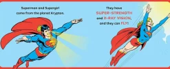 DC Comics - My First Book of Superpowers Board Book Hardcover