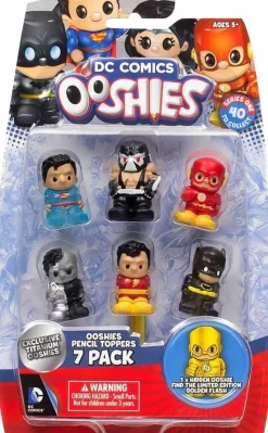 DC Comics - Ooshies Hologram Superman Pen Topper Set (7 Pack)