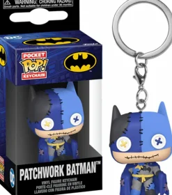 DC Comics - Patchwork Batman Pocket Pop! Keychain