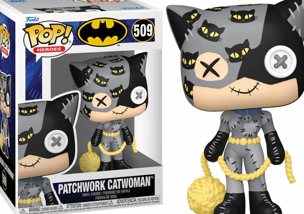 DC Comics - Patchwork Stitch Up Pop! Vinyl Bundle (Set of 4)
