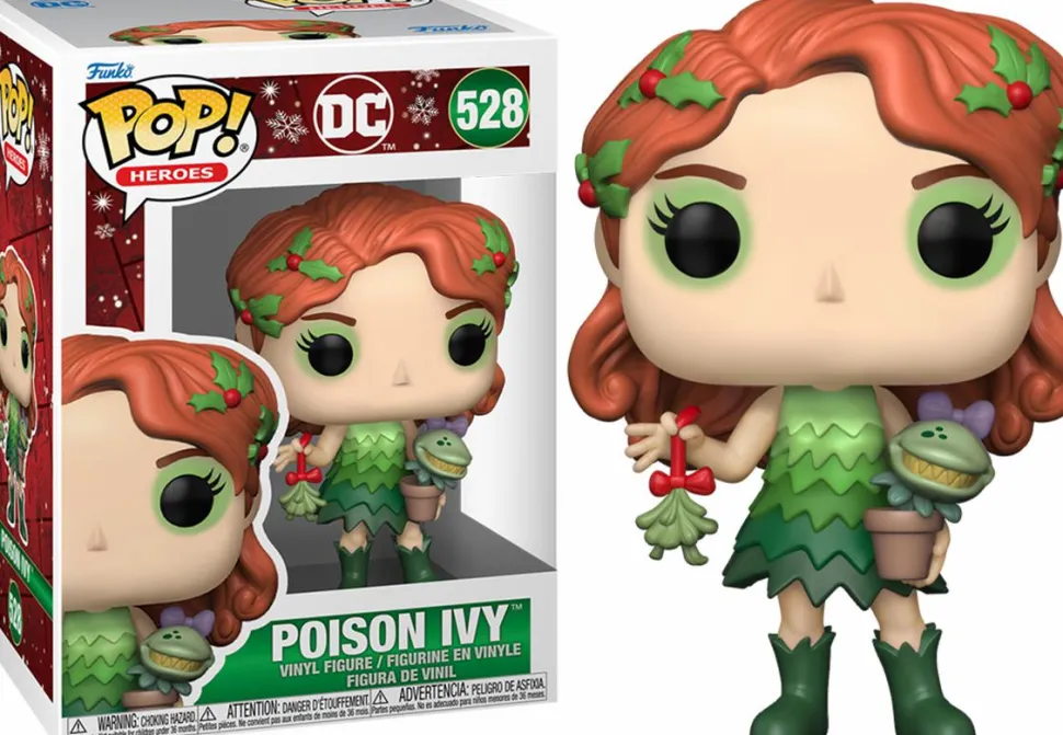 DC Comics - Poison Ivy with Mistletoe Holiday Pop! Vinyl Figure