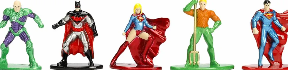 DC Comics - Rebirth & New 52 2.5” Nano Metalfigs Die-Cast Figure 5-Pack