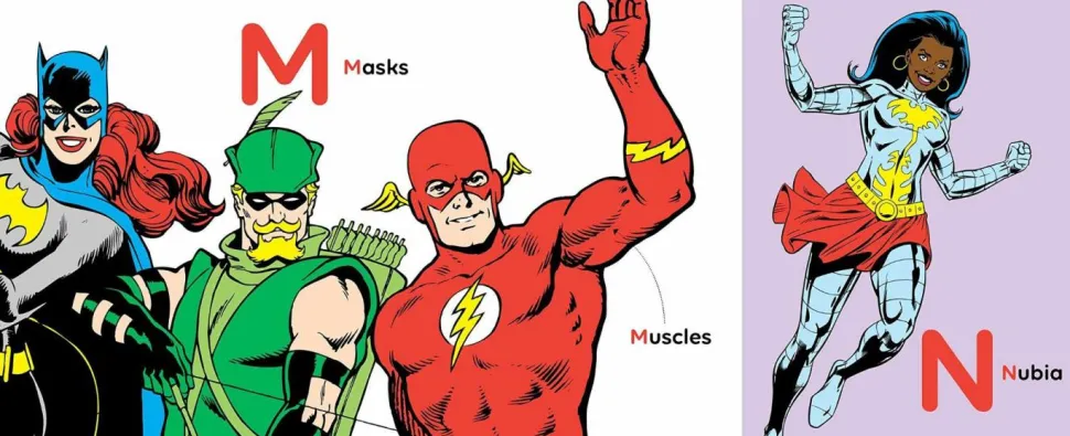 DC Comics - Super Hero ABC Board Book Hardcover