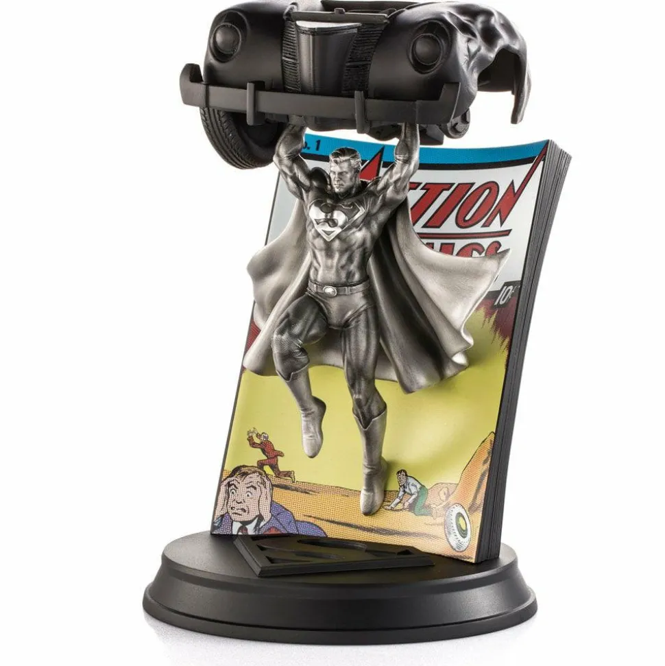 DC Comics - Superman Action Comics #1 Limited Edition 11” Pewter Statue