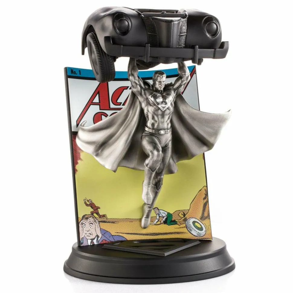 DC Comics - Superman Action Comics #1 Limited Edition 11” Pewter Statue