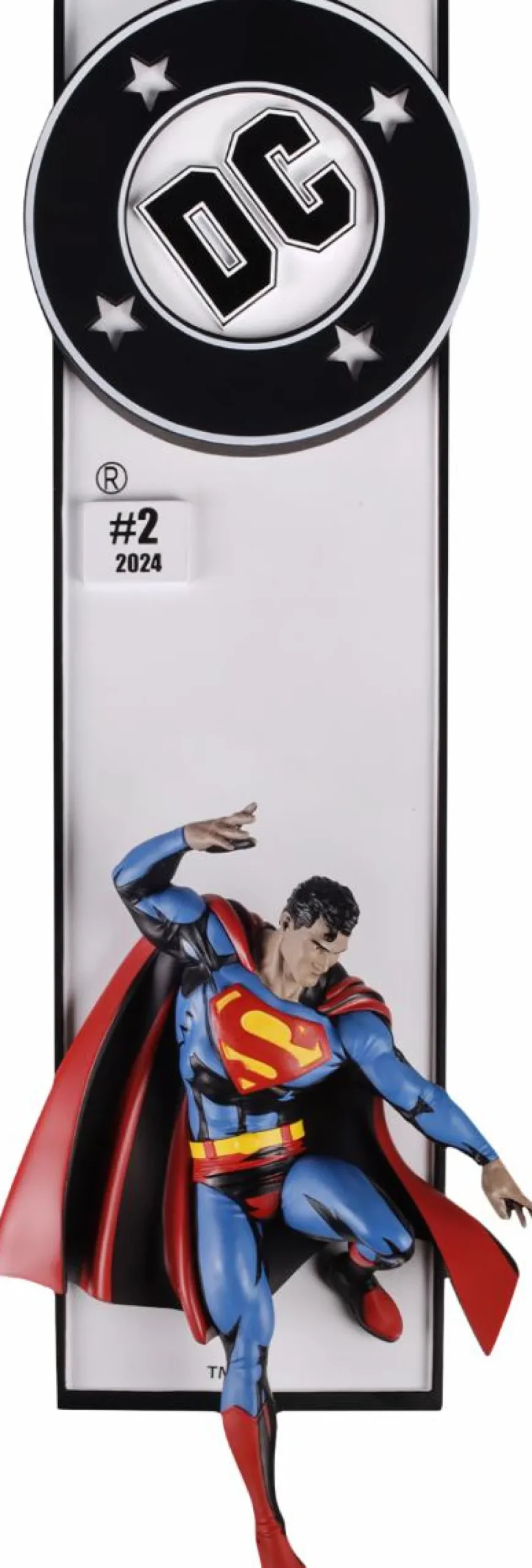 DC Comics - Superman Comic Book Corner Box 17.75" Wall Art Statue