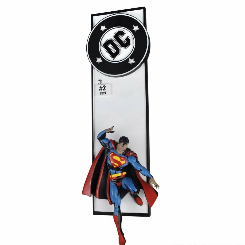 DC Comics - Superman Comic Book Corner Box 17.75" Wall Art Statue