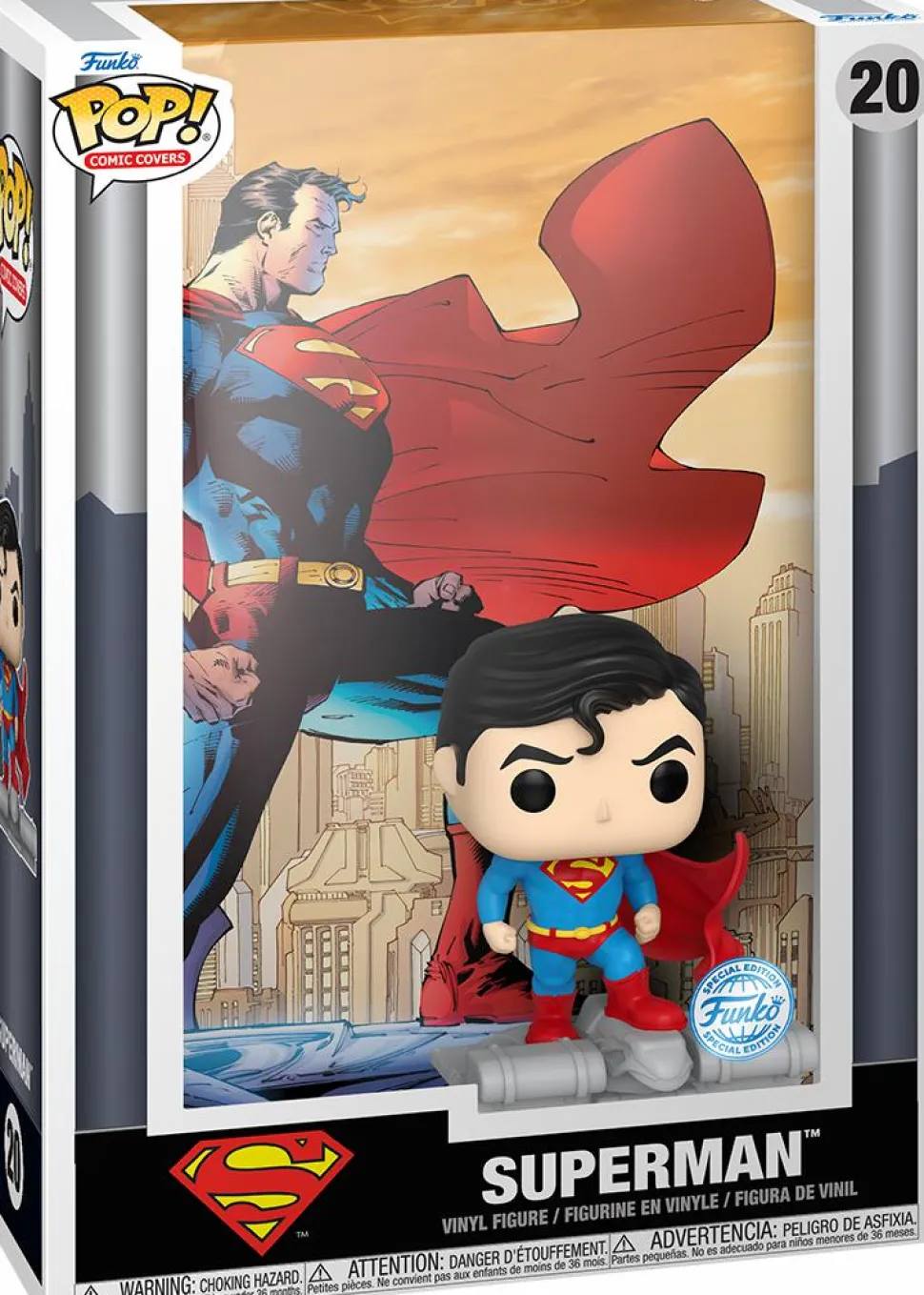 DC Comics - Superman 85th Anniversary Comic Covers Pop! Vinyl Figure