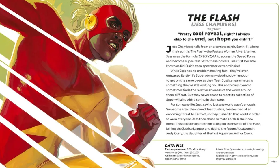 DC Comics - The DC Book of Pride: A Celebration of DC's LGBTQIA+ Characters Hardcover Book