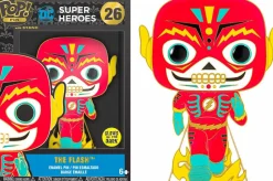 DC Comics - The Flash Day of Dead Glow-in-the-Dark 4" Enamel Pop! Pin