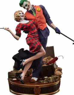DC Comics - The Joker & Harley Quinn (Lawless Love) 1/5th Scale Diorama Statue
