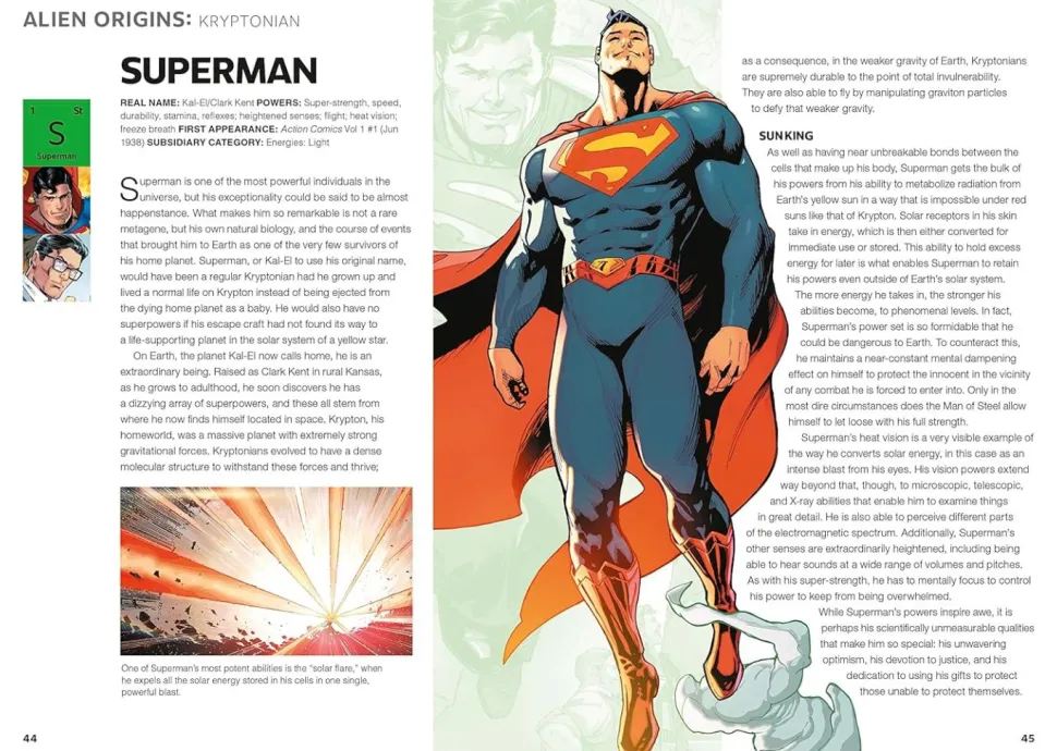 DC Comics - The Periodic Table of DC Hardcover Book