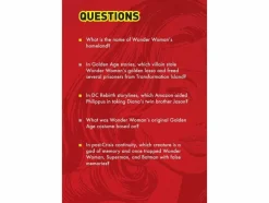 DC Comics - Wonder Woman Pop Quiz Trivia Deck