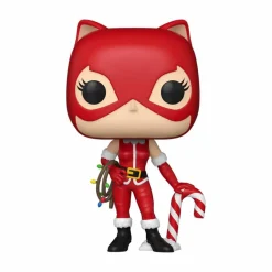 DC Comics: Batman - Catwoman with Candy Cane Holiday Pop! Vinyl Figure