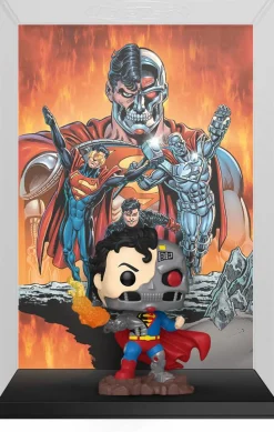 DC Comics: Reign of the Supermen - Cyborg Superman Pop! Comic Covers Vinyl Figure