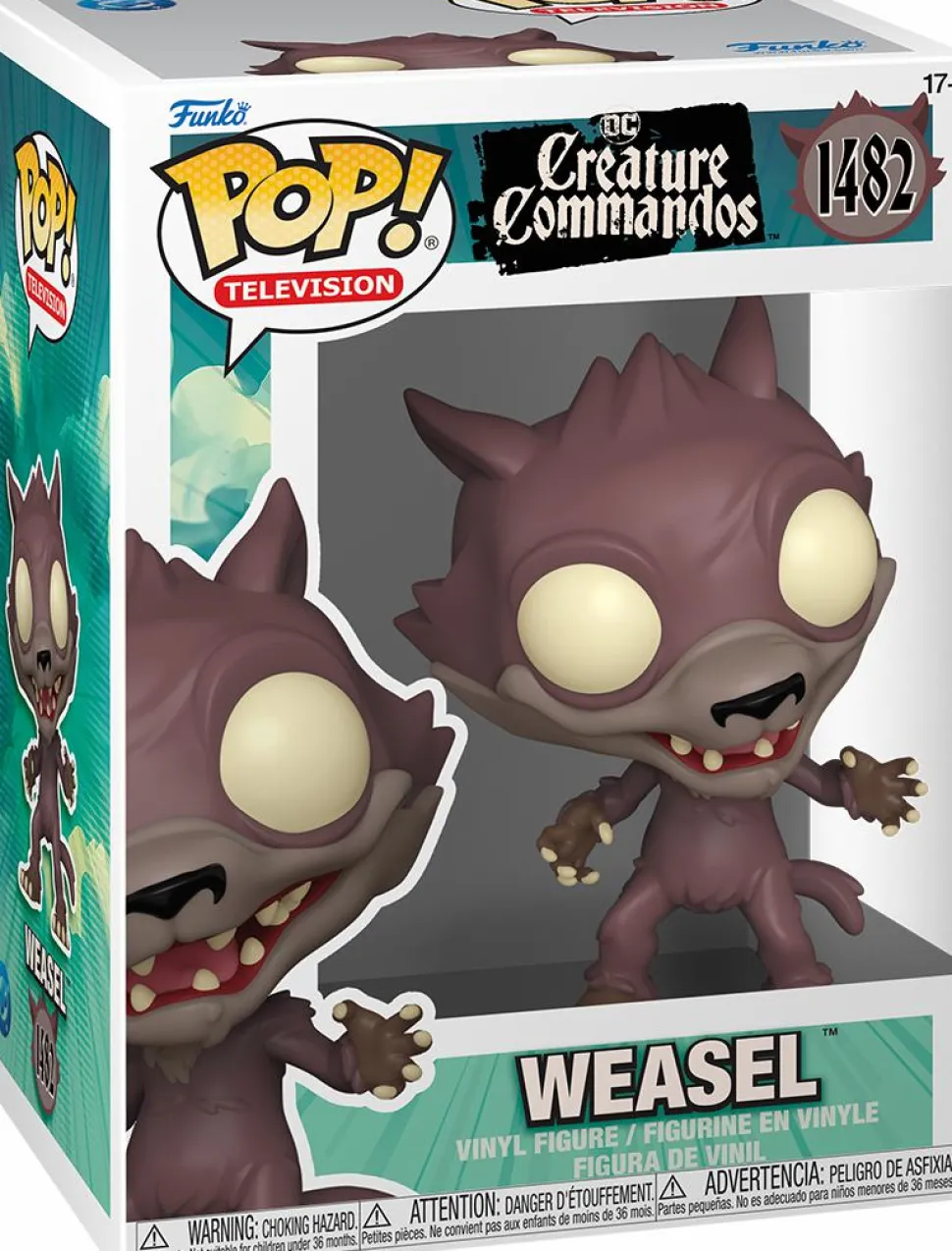 DC: Creature Commandos - Weasel Pop! Vinyl Figure