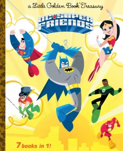 DC Super Friends - Little Golden Book Treasury Hardcover