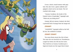 DC Super Hero Fairy Tales - Supergirl and the Cinder Games Paperback Book