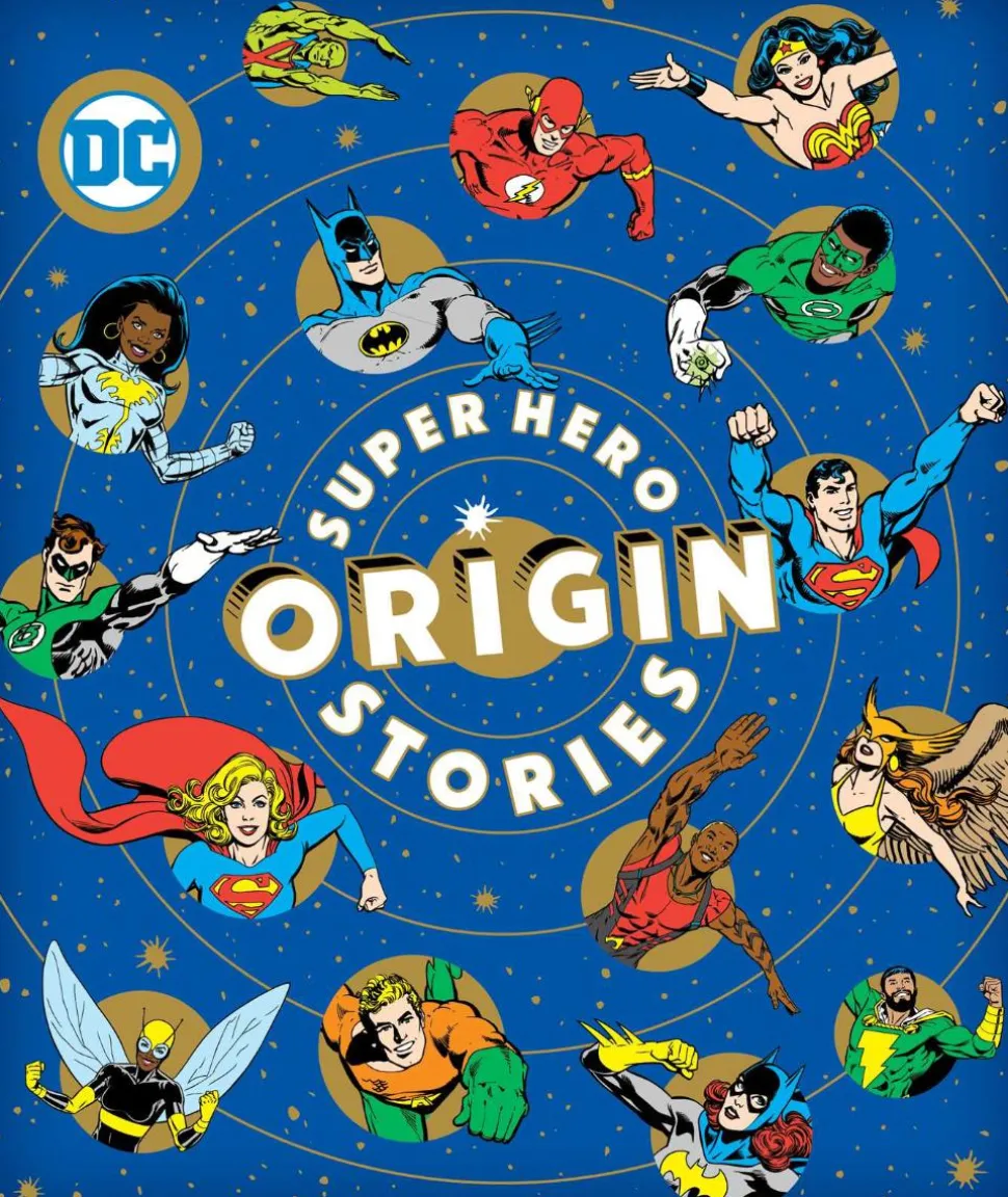 DC Super Heroes - Super Hero Origin Stories Hardcover Book