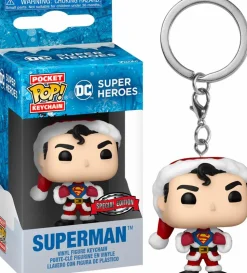 DC Super Heroes - Superman Holiday Pocket Pop! Vinyl Keychain