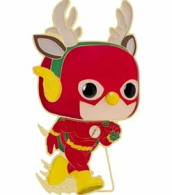 DC Super Heroes - The Flash Holiday Dash 4” Pop! Enamel Pin
