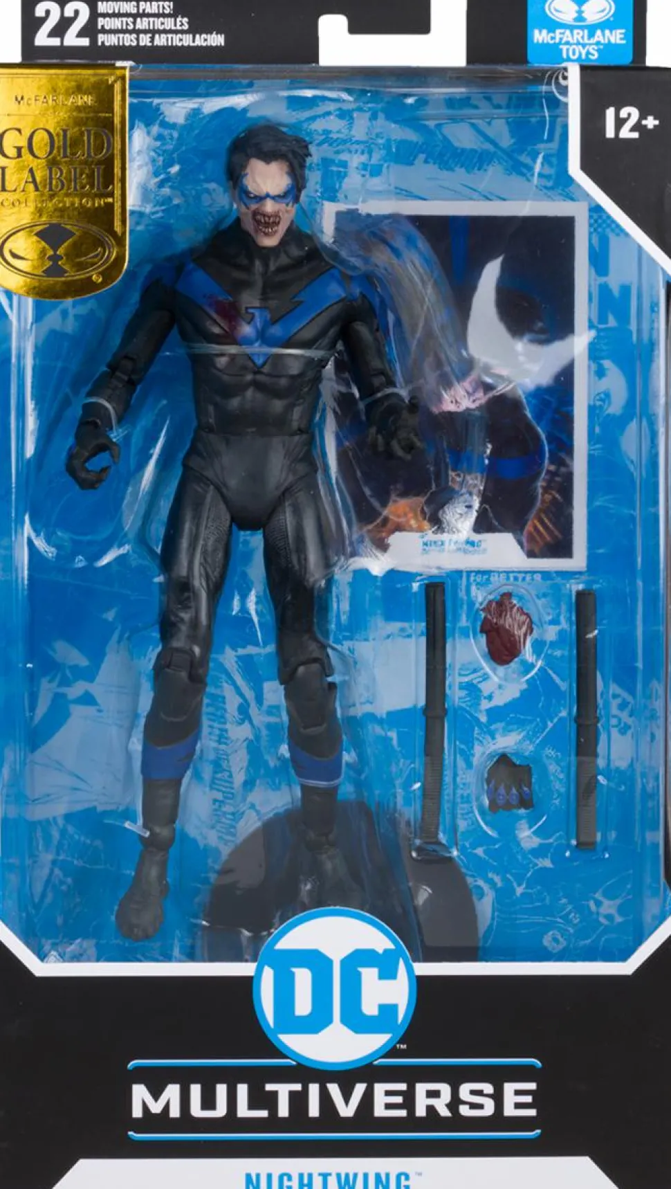 DC vs. Vampires - Nightwing DC Multiverse Gold Label 7" Scale Action Figure