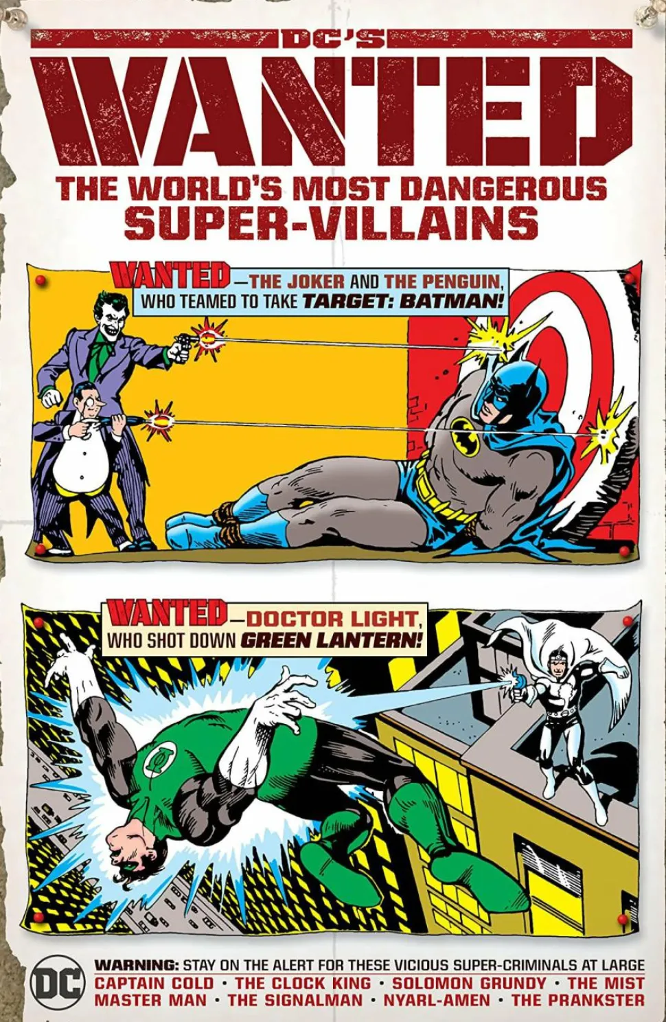DC’s Wanted - The World’s Most Dangerous Super-Villains Hardcover Book