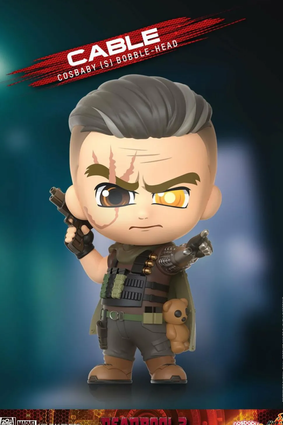 Deadpool 2 - Cable Cosbaby (S) Hot Toys Figure