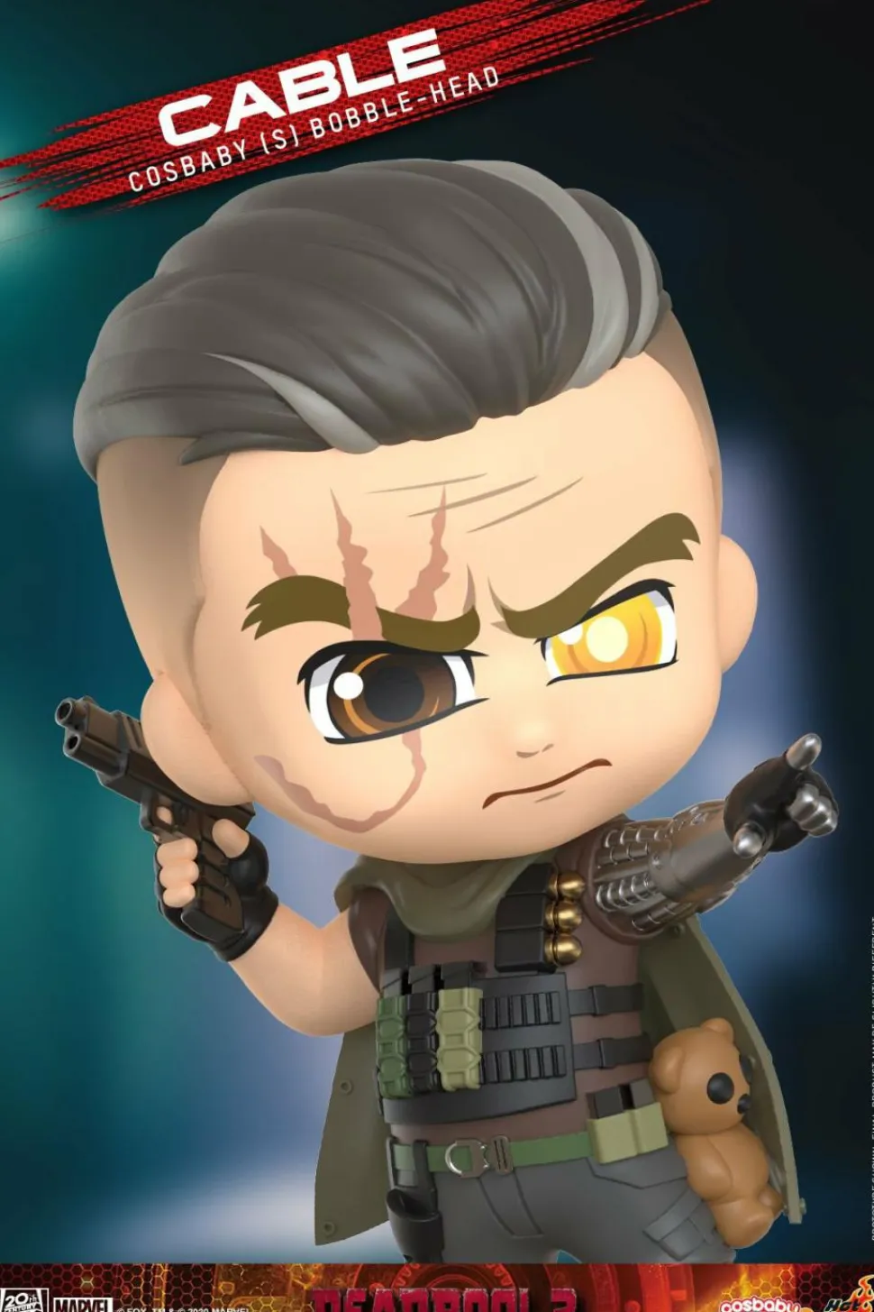 Deadpool 2 - Cable Cosbaby (S) Hot Toys Figure