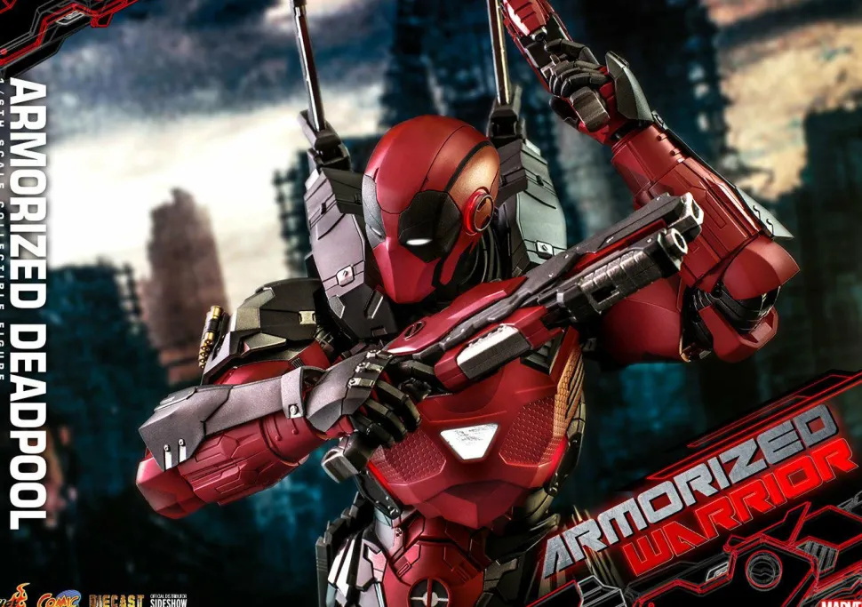 Deadpool - Armorized Deadpool Armorized Warrior Collection 1/6th Scale Die-Cast Hot Toys Action Figure