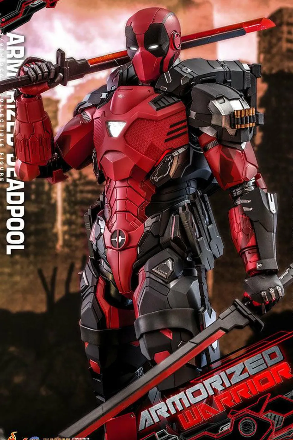 Deadpool - Armorized Deadpool Armorized Warrior Collection 1/6th Scale Die-Cast Hot Toys Action Figure