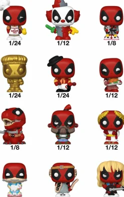 Deadpool - Bitty Pop! Blind Bag Vinyl Figure (Display of 24 Units)