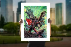 Deadpool - Deadpool & Cable Fine Art Print by Vincenzo Riccardi