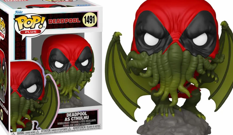 Deadpool - Deadpool as Cthulhu Pop! Plus Vinyl Figure