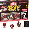 Deadpool - Deadpool (Backyard Griller), Deadpool (Clown), Deadpool (Bedtime) & Mystery Bitty Pop! Vinyl Figure 4-Pack