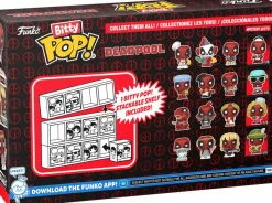 Deadpool - Deadpool (Backyard Griller), Deadpool (Clown), Deadpool (Bedtime) & Mystery Bitty Pop! Vinyl Figure 4-Pack